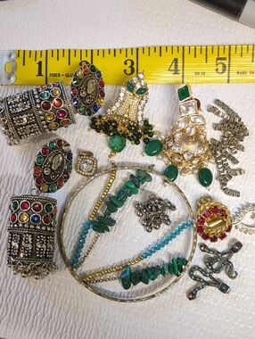 💚4/$10💚 P59 Multicolour Ornate Style Craft Jewelry Pieces